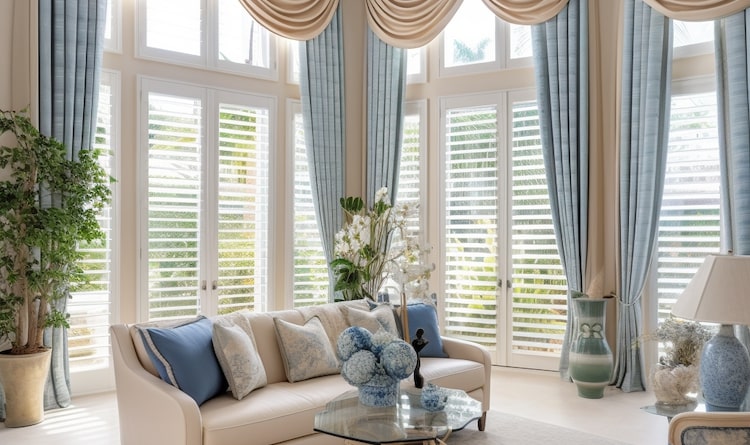 Choosing the Perfect Window Treatments for Your Naples Home Curtains, Blinds, or Shutters?